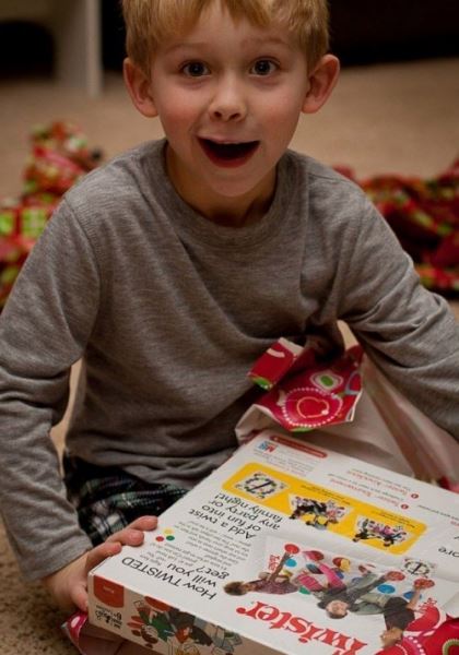 Восторженные эмоции детей от новогодних подарков (25 фото)